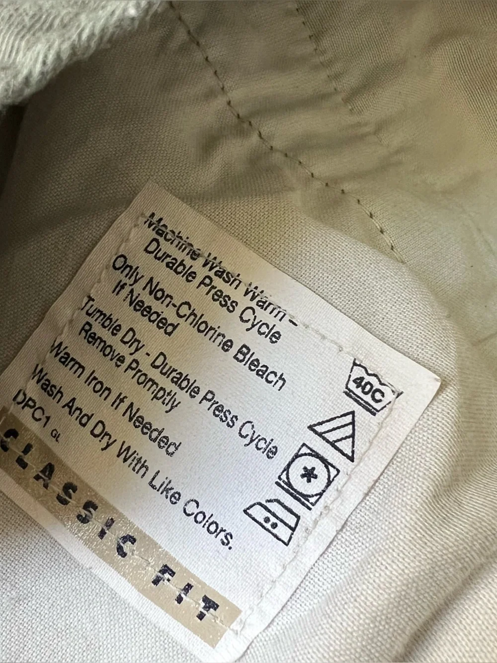Dockers Olive Khaki Pleated Men's Chinos